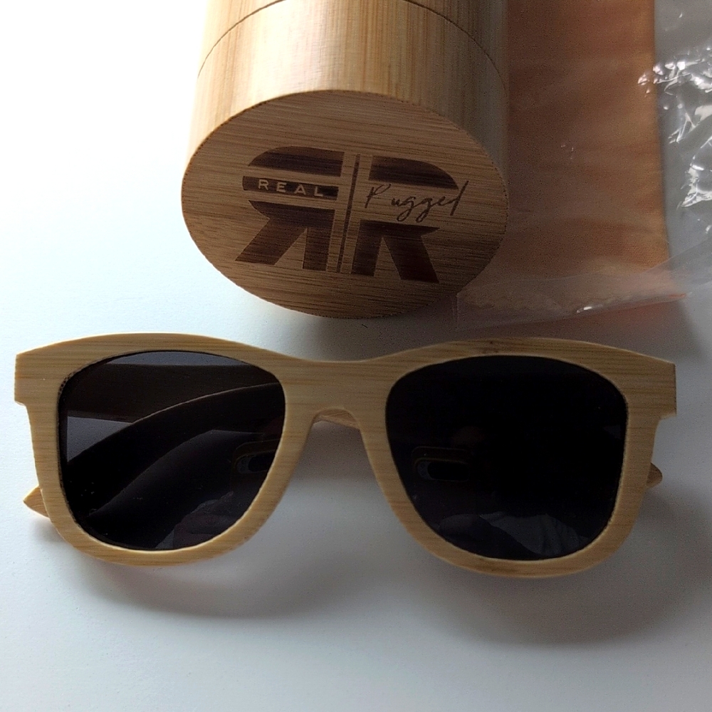 Real Rugged Wood Sunglasses